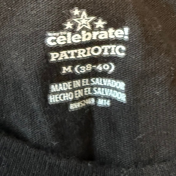 Celebrate Patriotic sleeveless T-shirt size M (38-40) - Picture 4 of 4